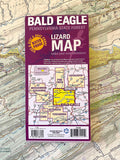 Purple Lizard Map - PA - Bald Eagle