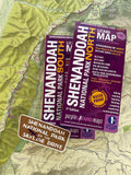 Purple Lizard Map - VA - Shenandoah National Park North & South (2 map pack)