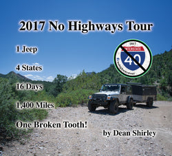2017 No Highways Tour book