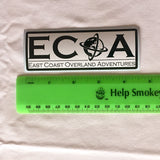 ECOA logo sticker (standard)
