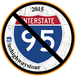 2015 No Highways Tour Sticker
