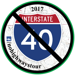 2017 No Highways Tour Sticker